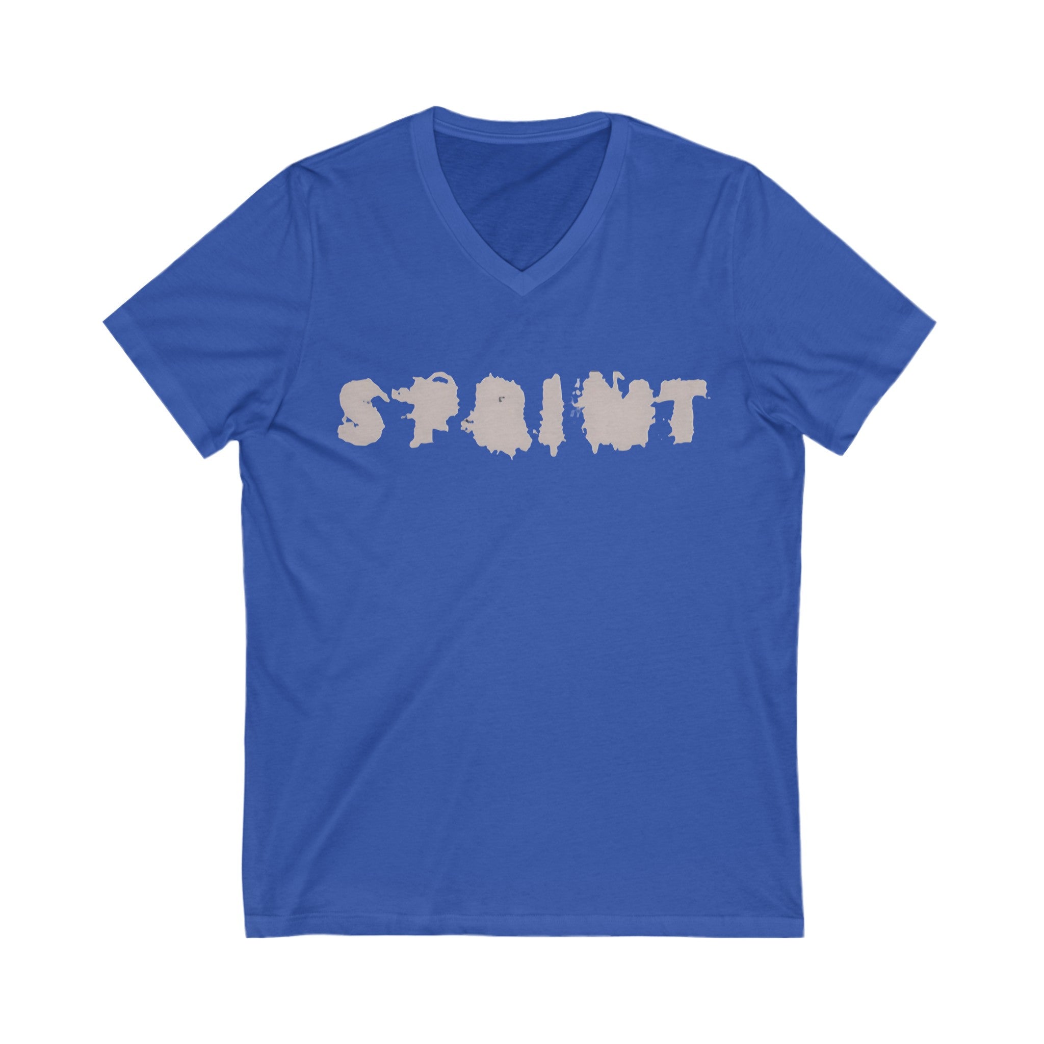Unisex Jersey Short Sleeve V-Neck Tee