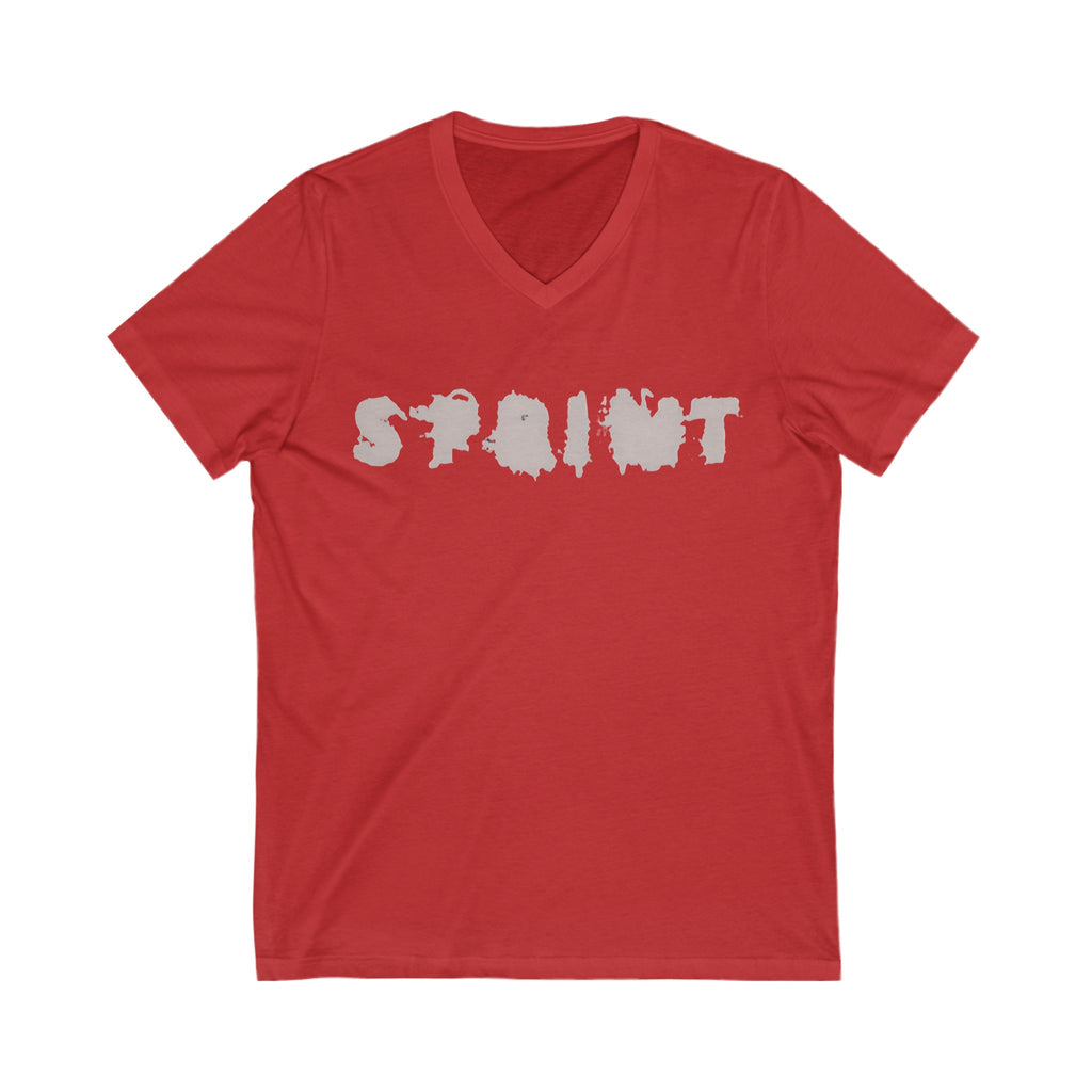 Unisex Jersey Short Sleeve V-Neck Tee