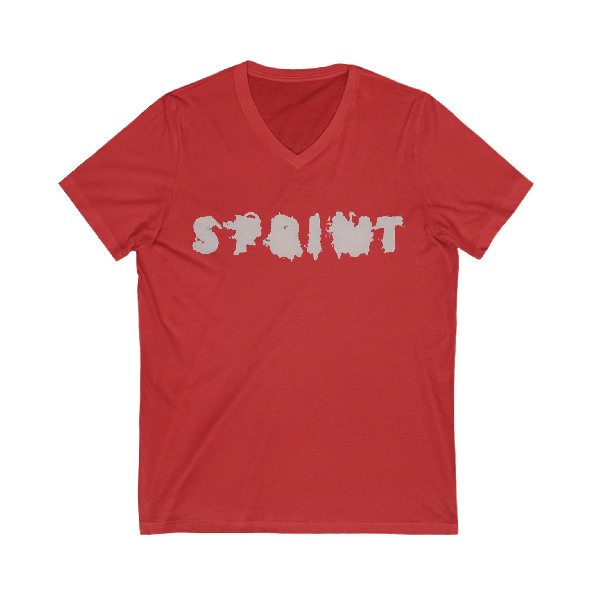 Unisex Jersey Short Sleeve V-Neck Tee
