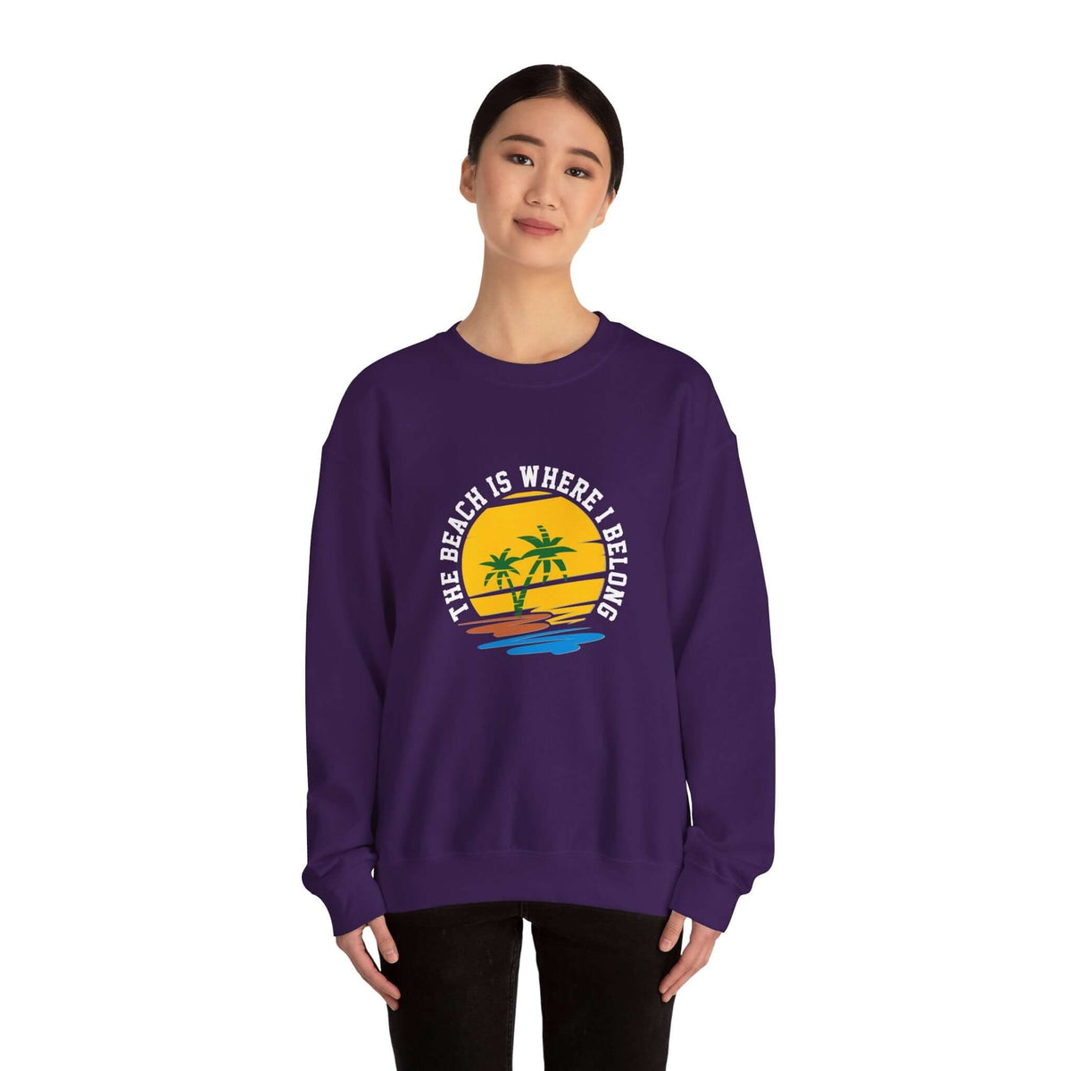 The Beach Is Where I Belong Unisex Sweatshirt - RC’nSONS