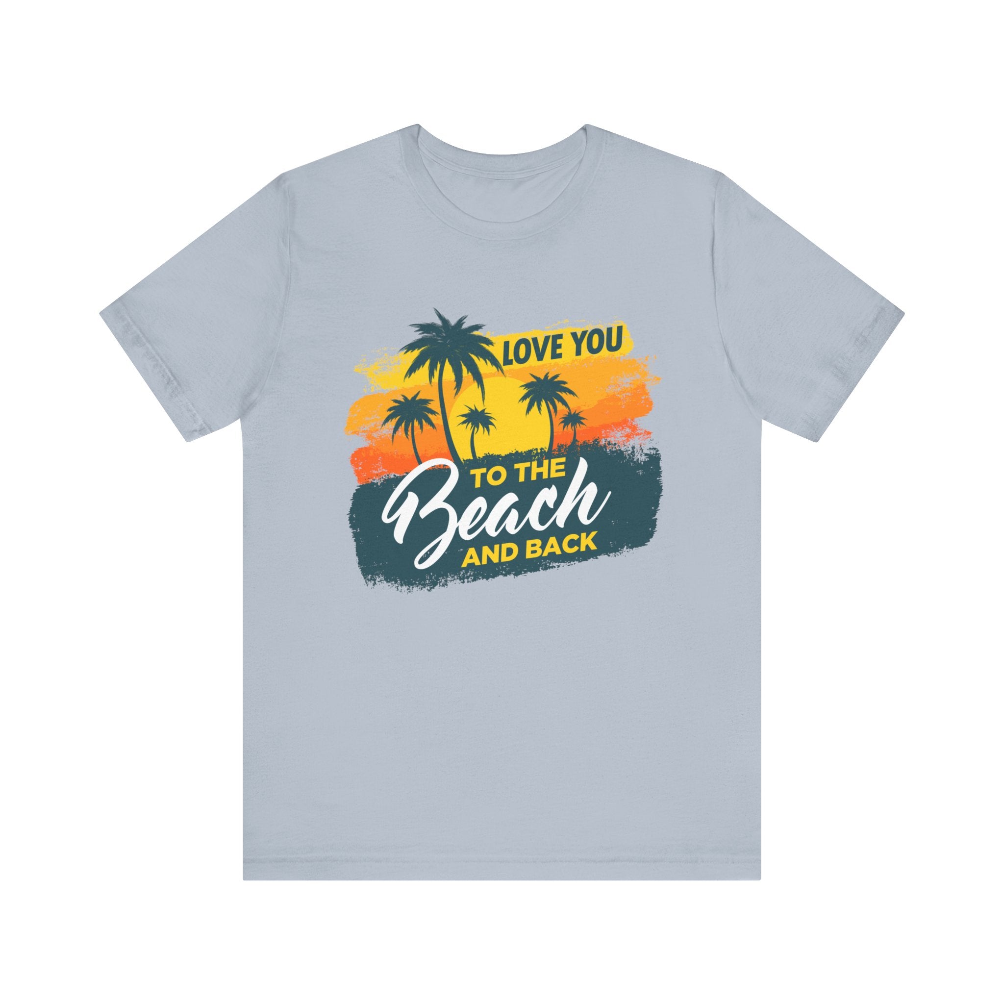 Je t’aime à la plage Tee unisexe 