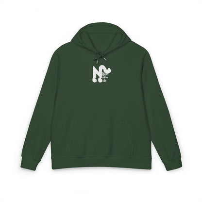 Raglan Hoodie - 'Never tell a lie' Embroidered Design Printify