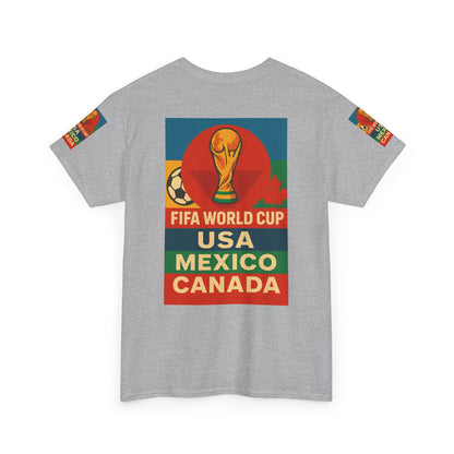 FIFA World Cup Unisex Tee, Sports Fan Shirt, Soccer T-Shirt, Tournament Apparel, Team Spirit Gear, Gift for Fans Printify