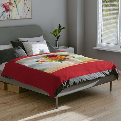 Velveteen Minky Blanket