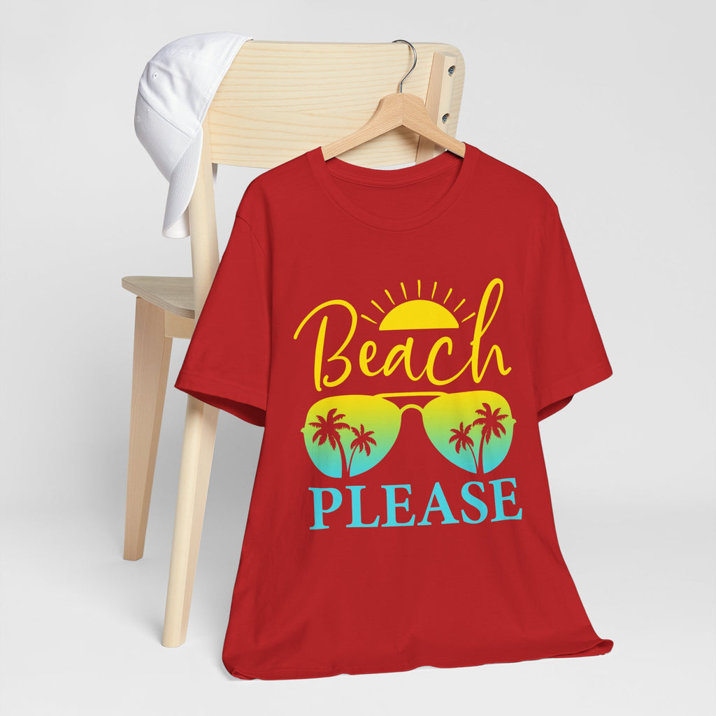 Plage s’il vous plaît Tee unisexe 