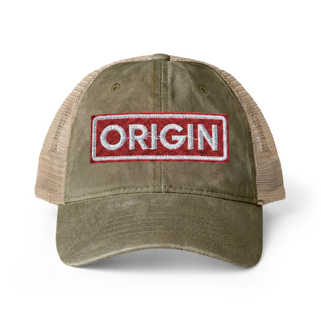 Women's Washed Mesh-Back Cap