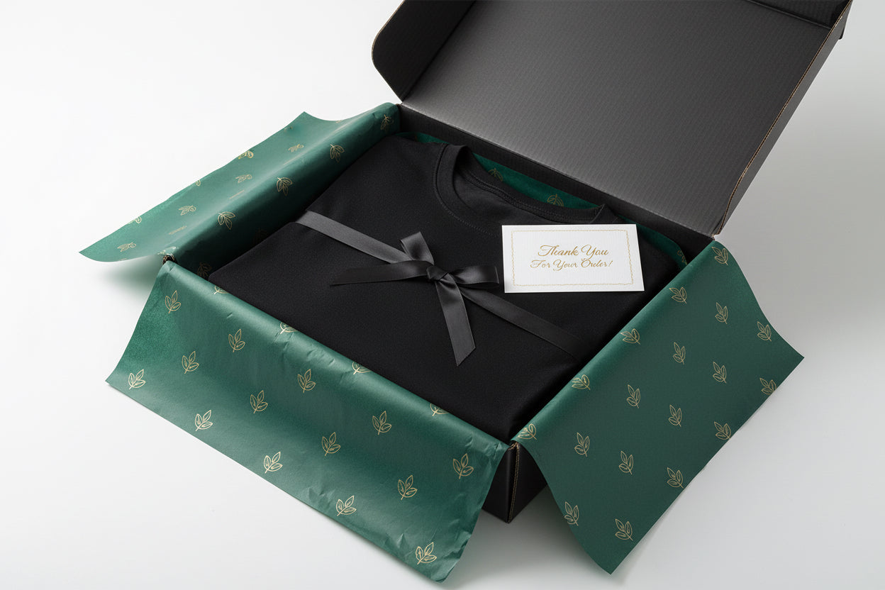 LA Minimalist Cropped Tee — Women's Boxy Tee with Red Accent