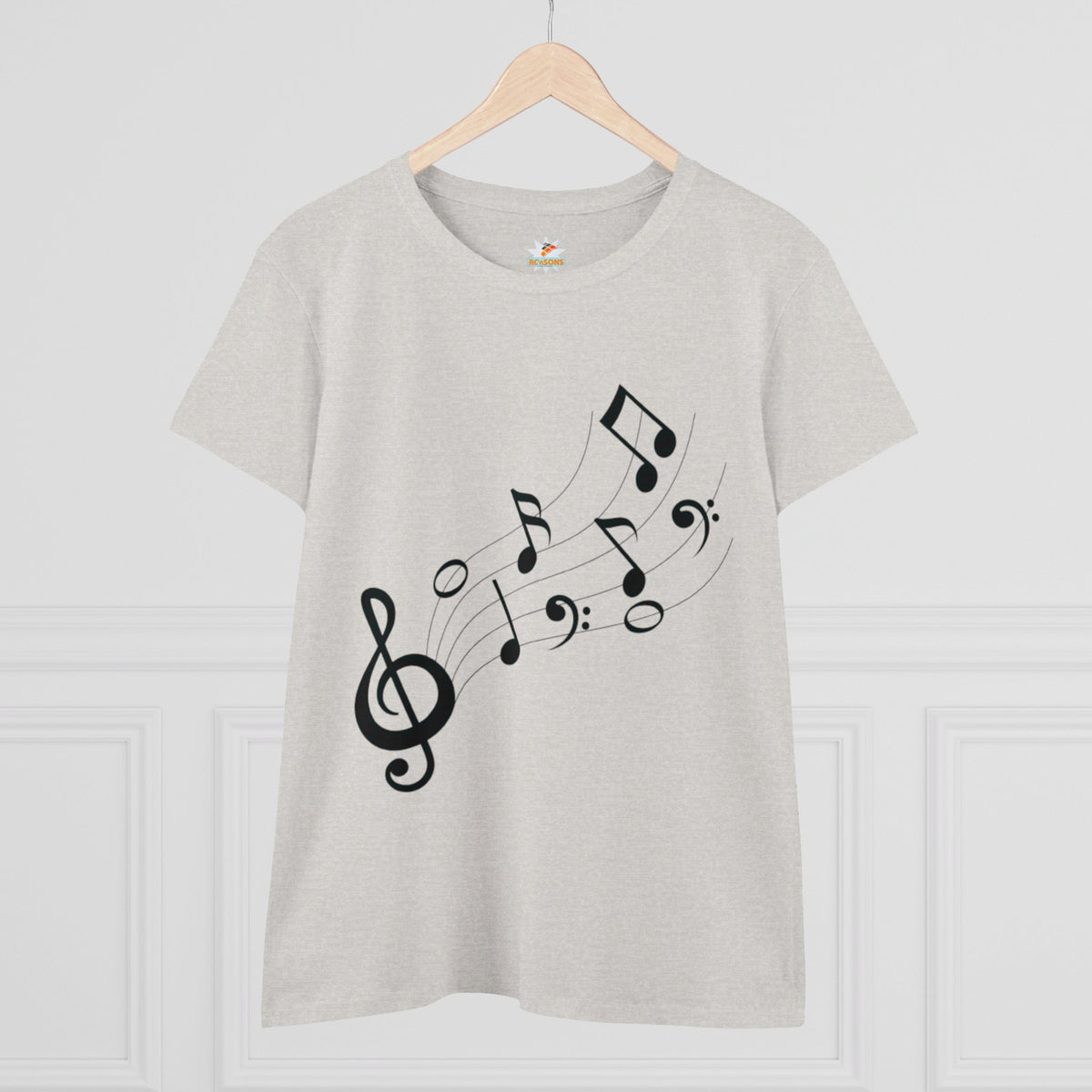 RCNSONS Women's Midweight Cotton Tee