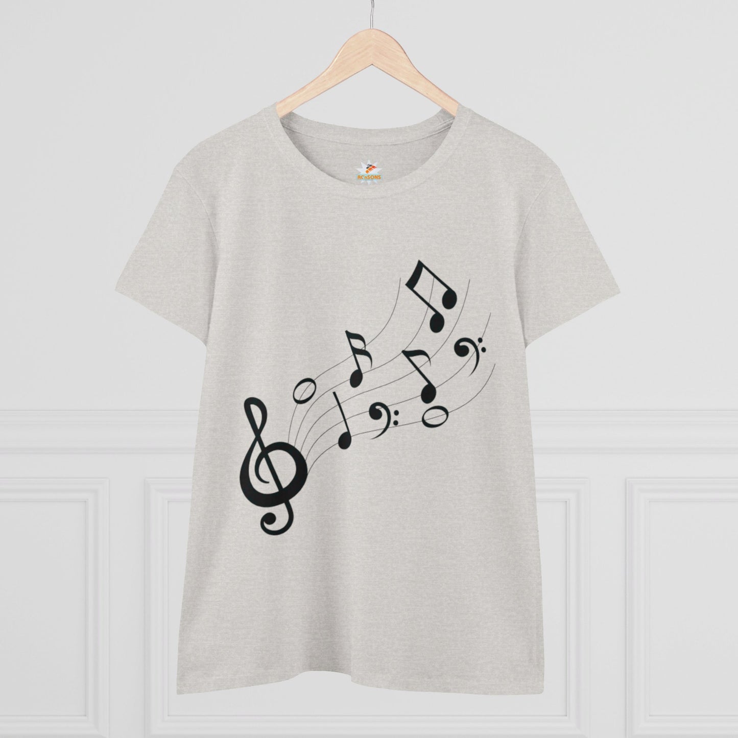 RCNSONS Women's Midweight Cotton Tee