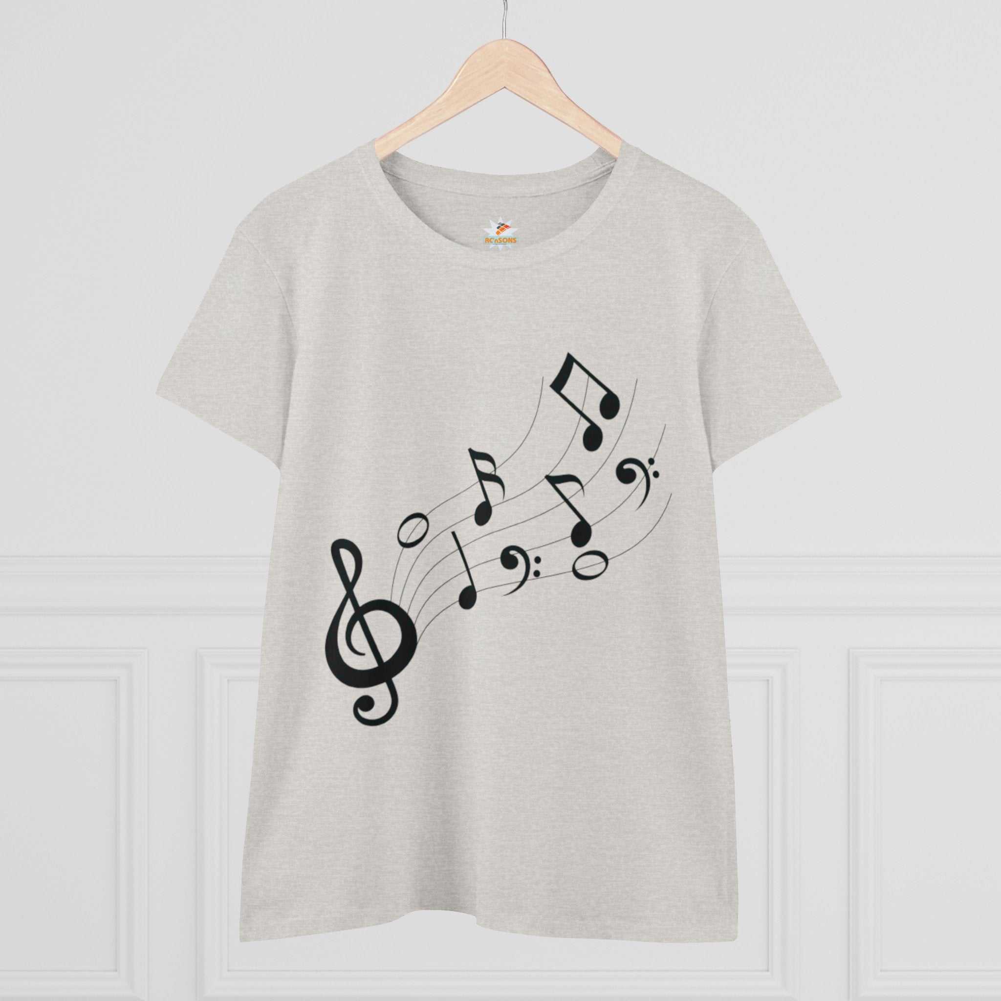 RCNSONS Women's Midweight Cotton Tee