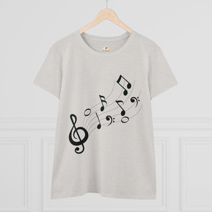 RCNSONS Women's Midweight Cotton Tee