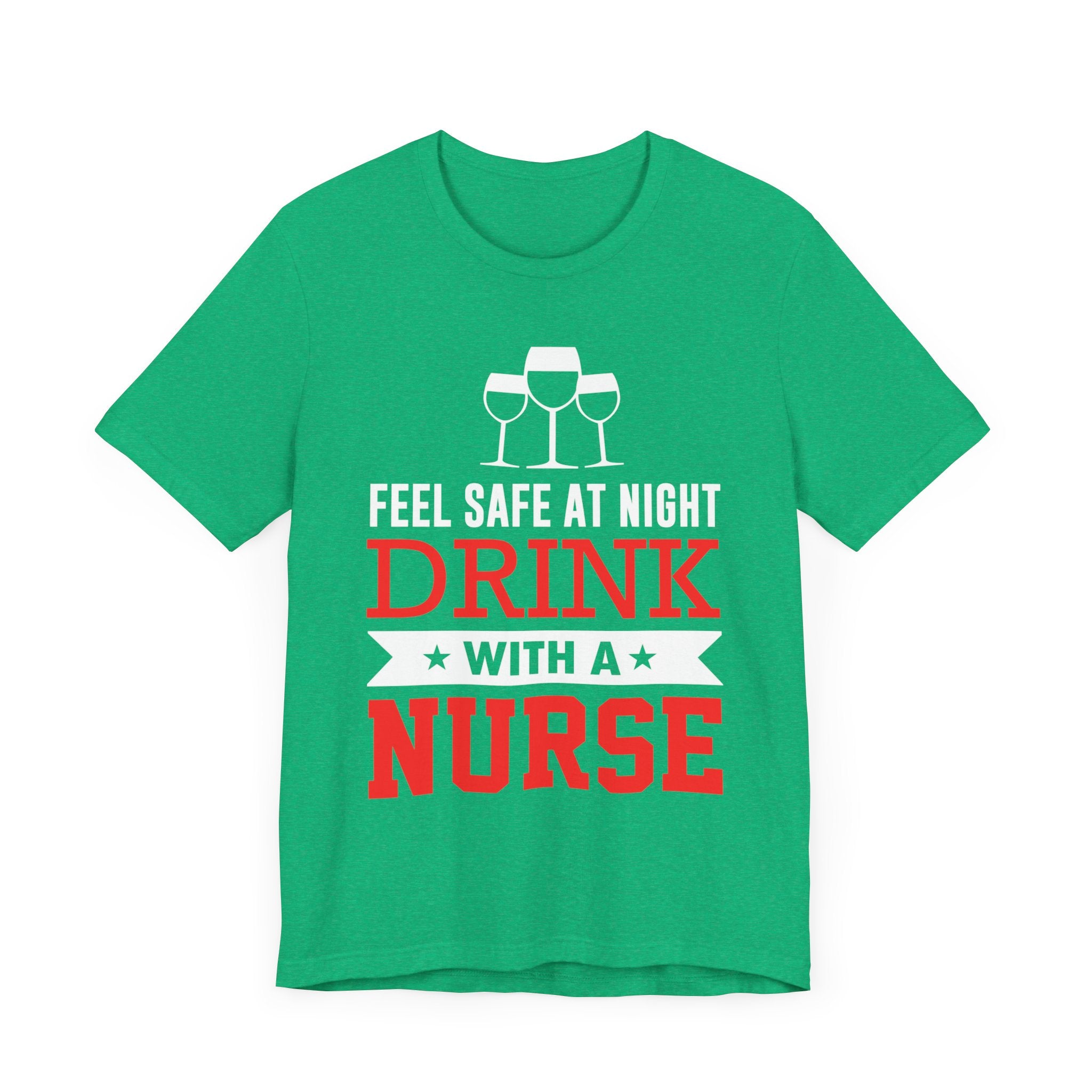 Sentez-vous en sécurité la nuit, buvez un tee-shirt unisexe 
