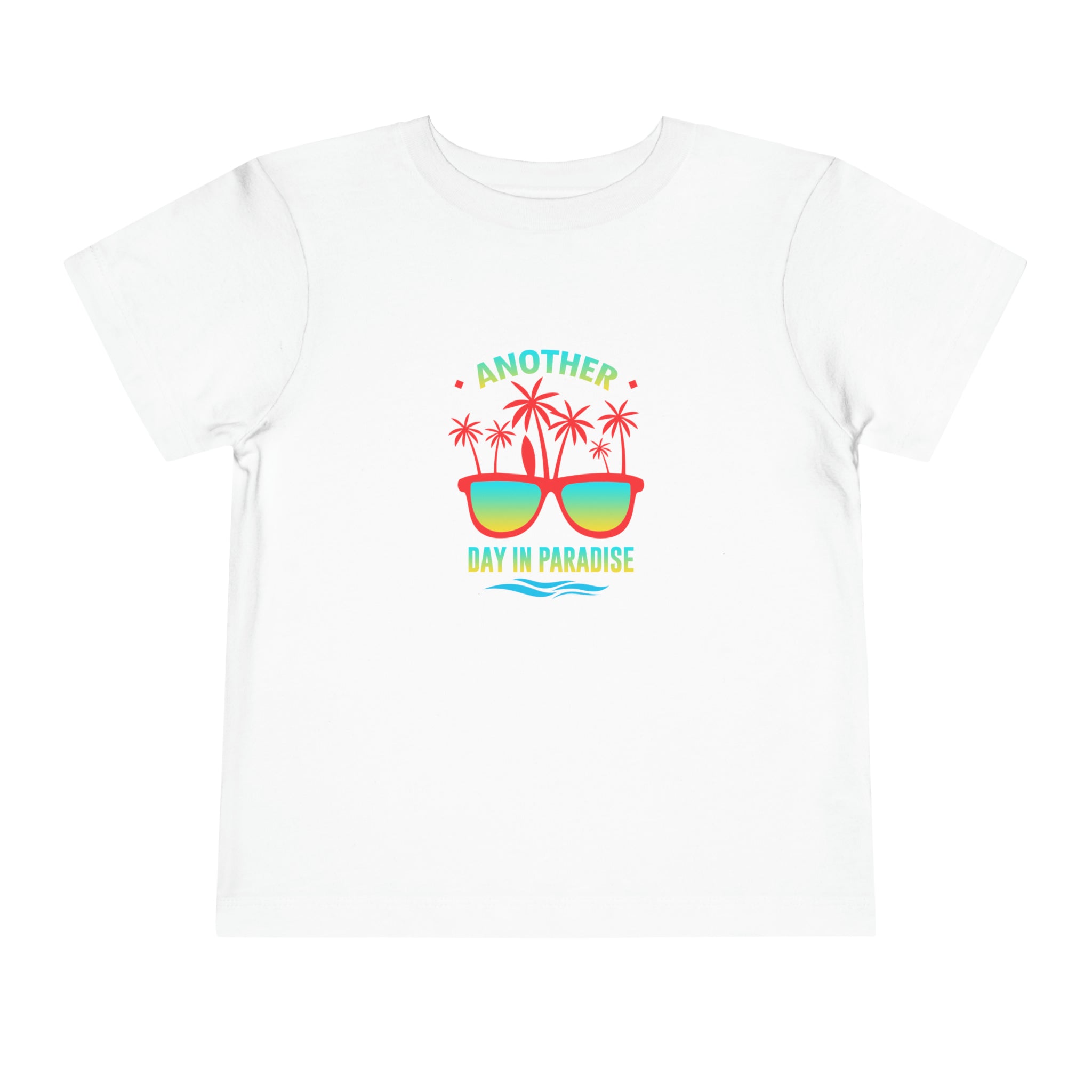 T-shirt pour tout-petits Un autre jour au paradis 