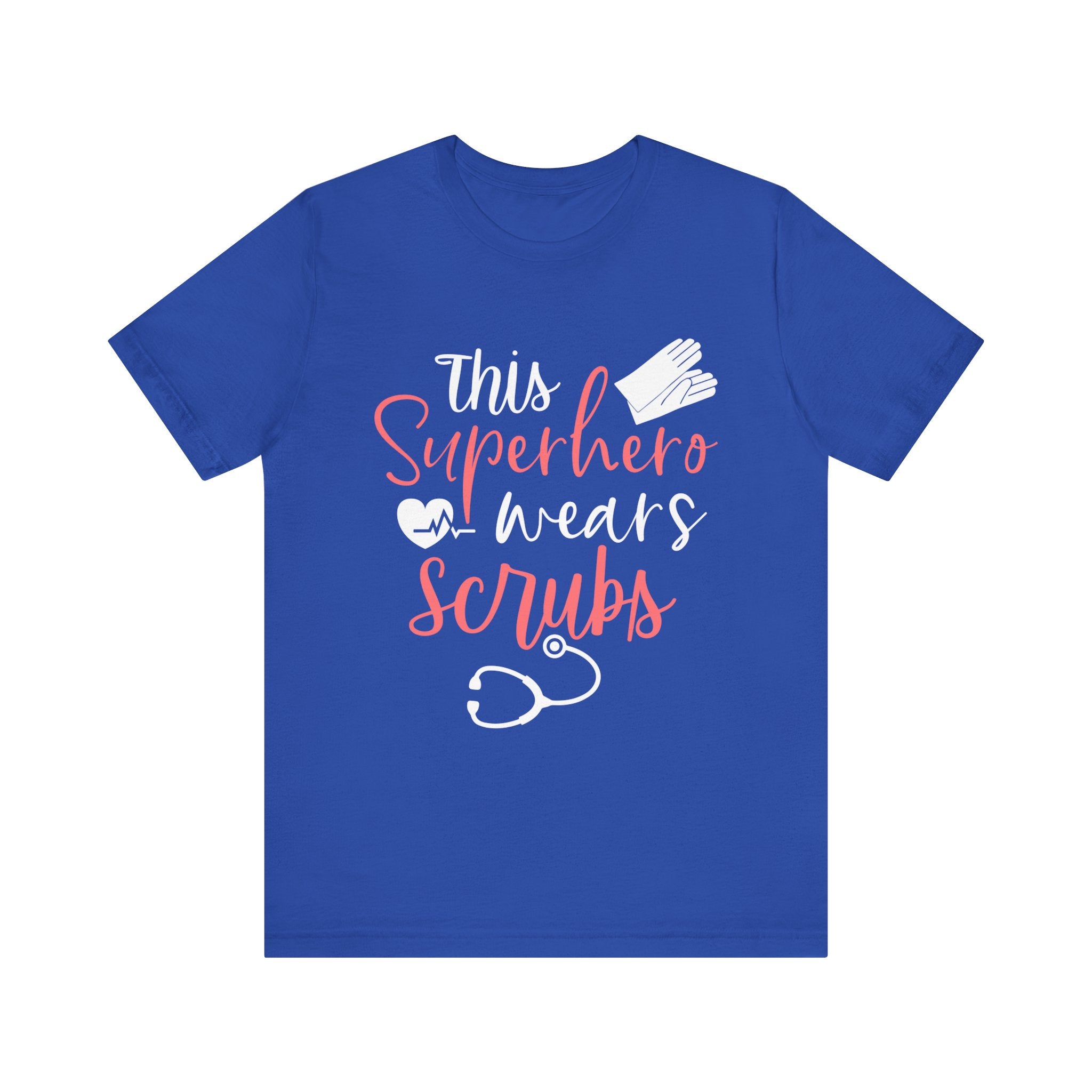Ce super-héros porte un tee-shirt unisexe Scrubs 
