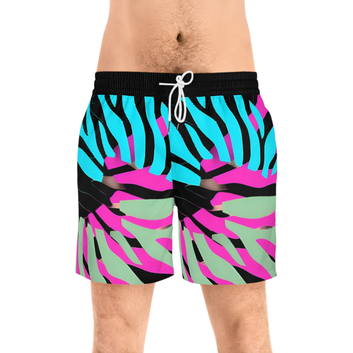 Men's Mid-Length Swim Shorts (AOP)