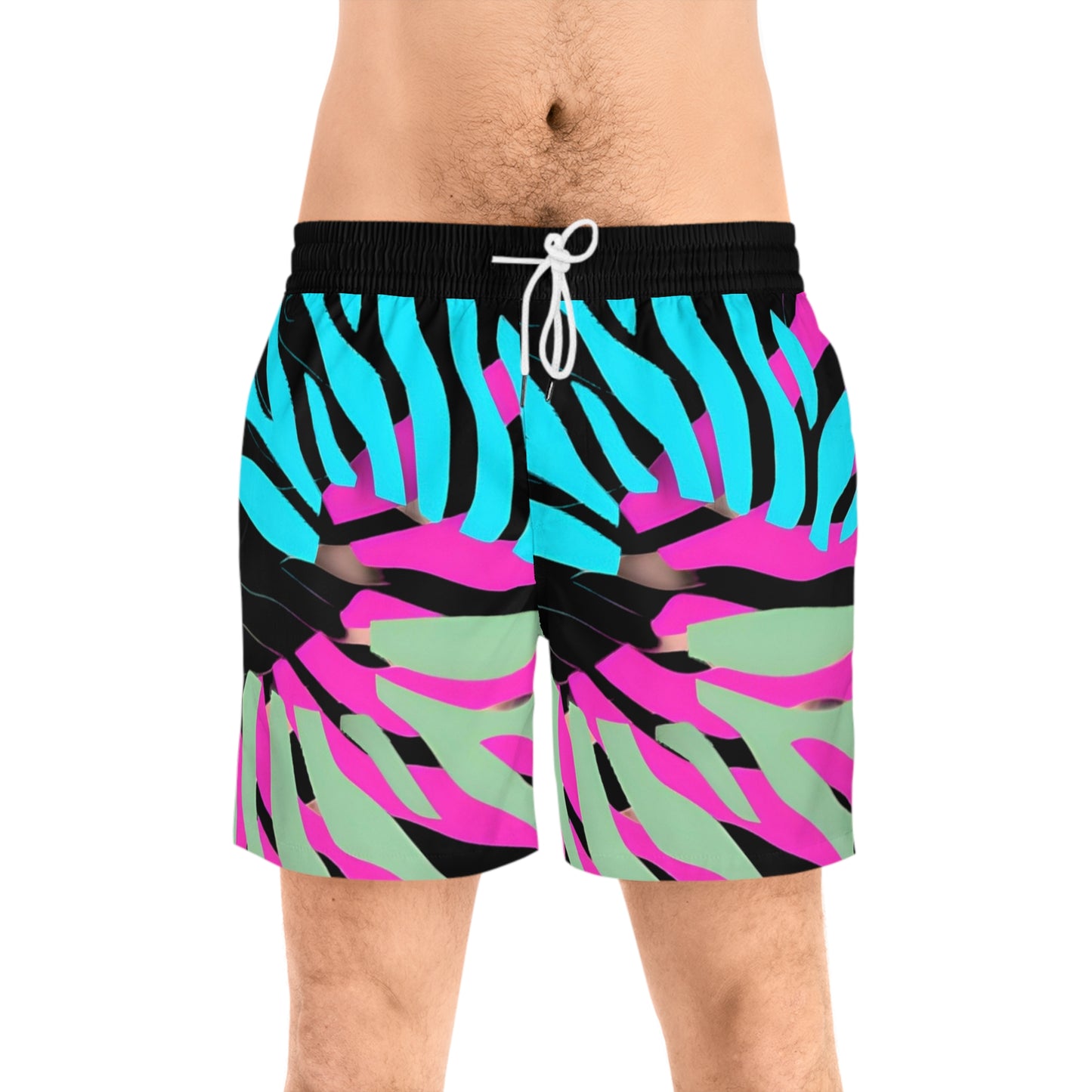 Men's Mid-Length Swim Shorts (AOP)