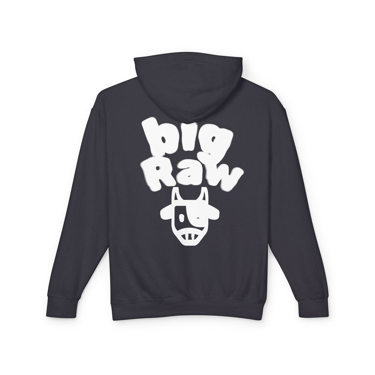 Big Raw Unisex Lightweight Hooded Sweatshirt - Cozy Casual Wear, Perfect for Everyday Use, Gift for Friends, Trendy Hoodie