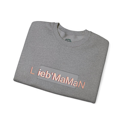 Lieb'MaMan Unisex Heavy Blend Crewneck Sweatshirt - Gift for Mom Printify