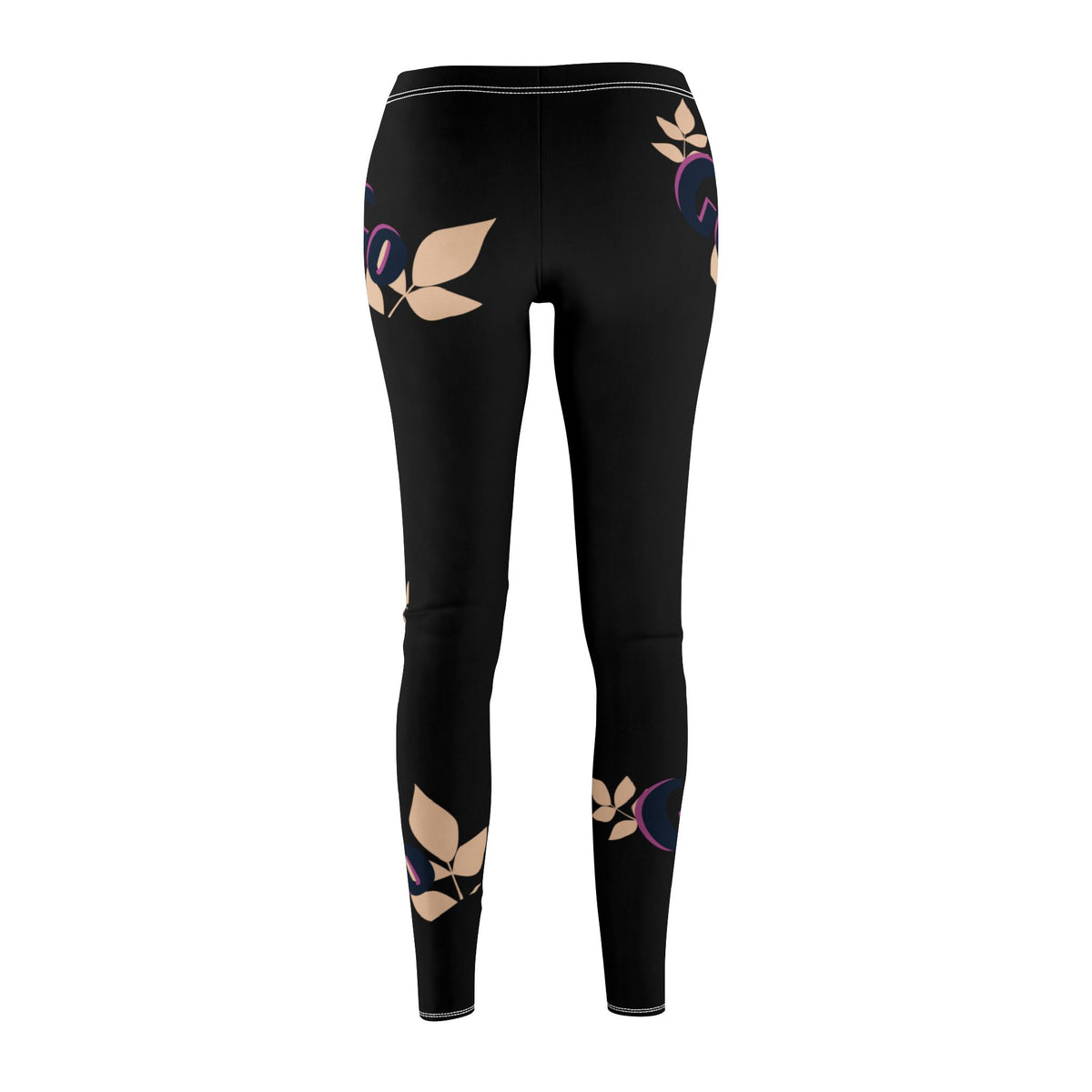 Leggings - 'Go Girl Go' Motivational Design