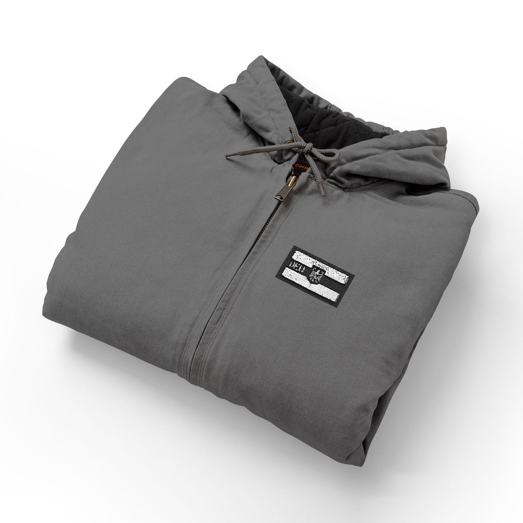 Men's Work Jacket — CornerStone Duck Cloth Hooded Embroidered Work Jacket