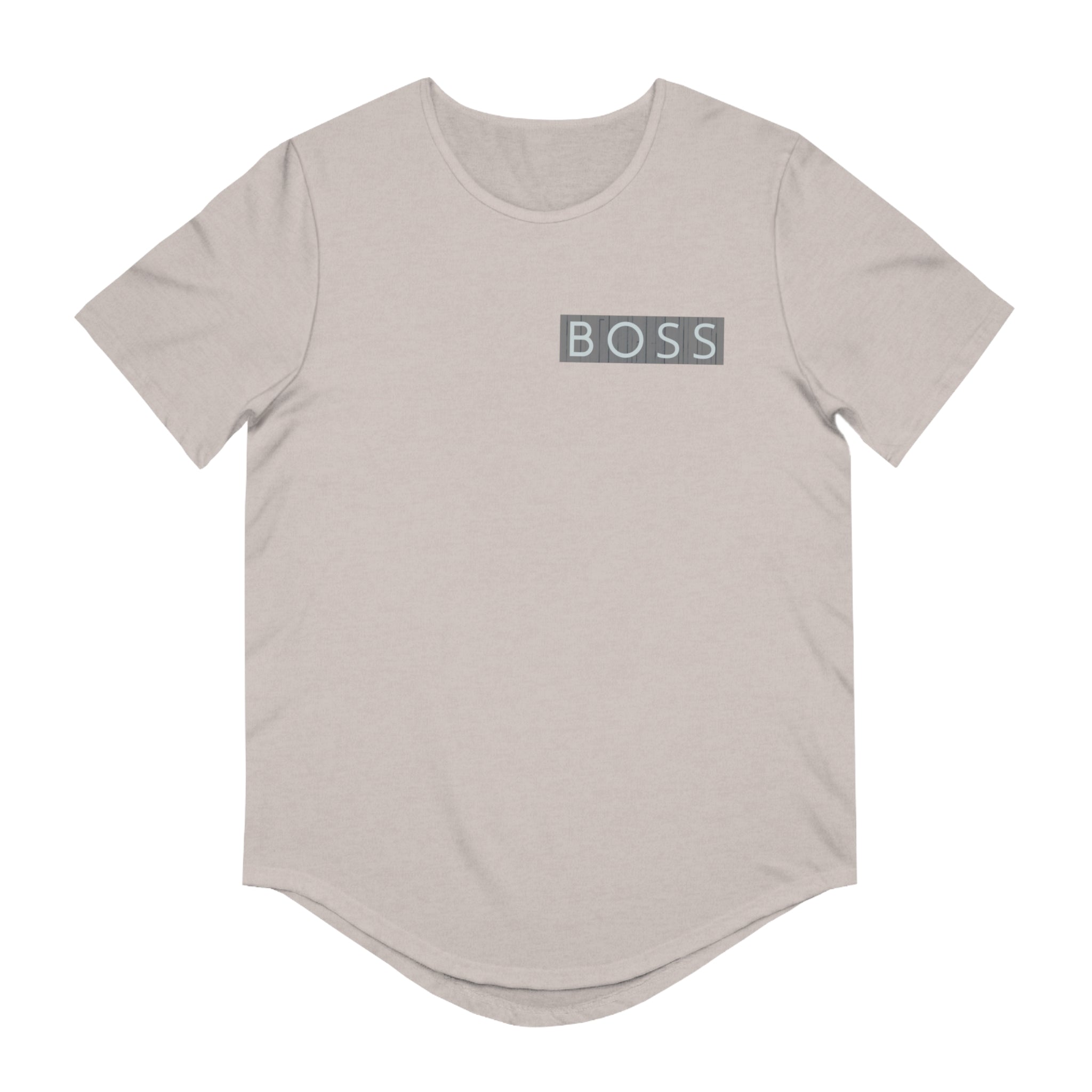 Men's Jersey Curved Hem Tee