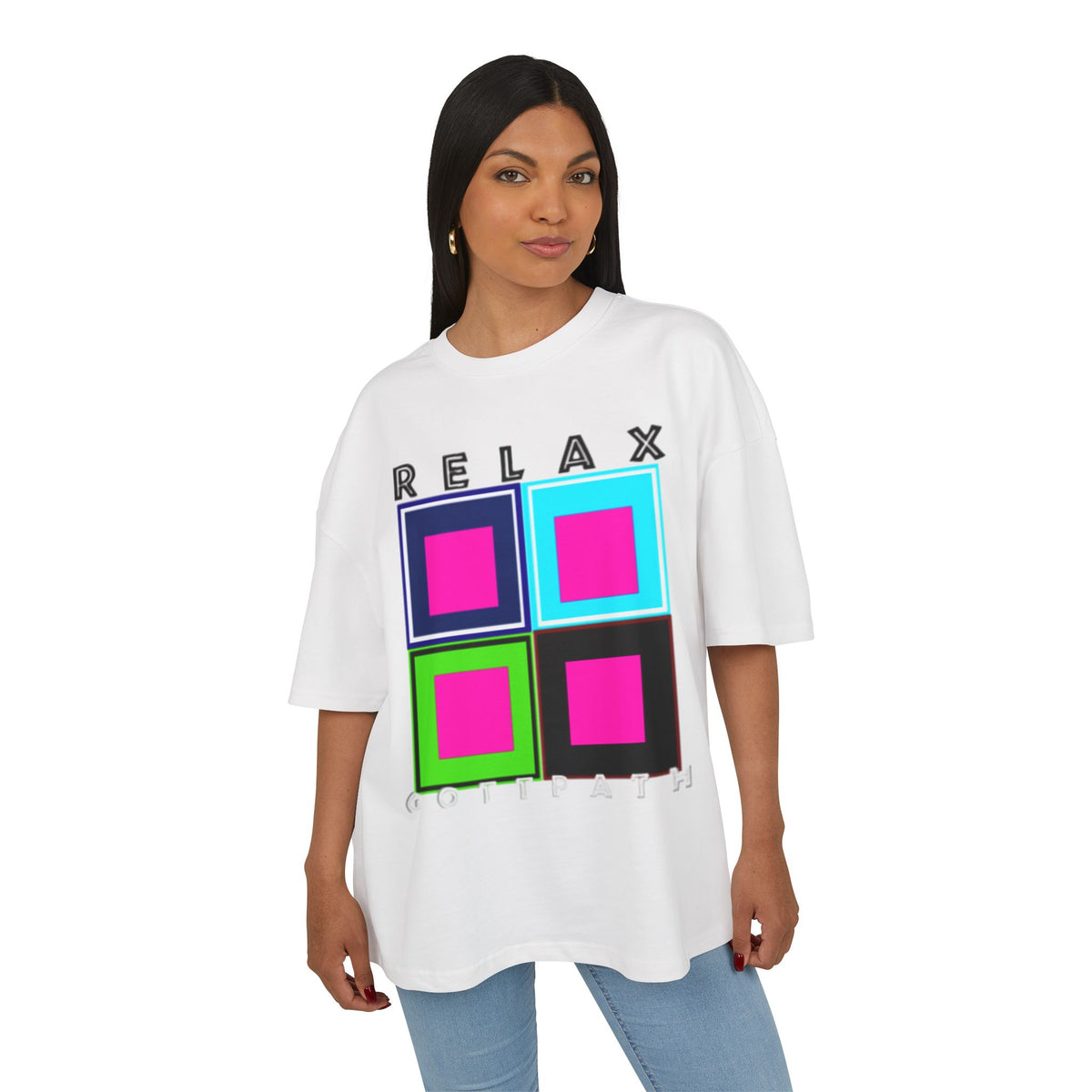 Box Tee Relax Path T-Shirt - Unisex Ultra Heavy Cotton