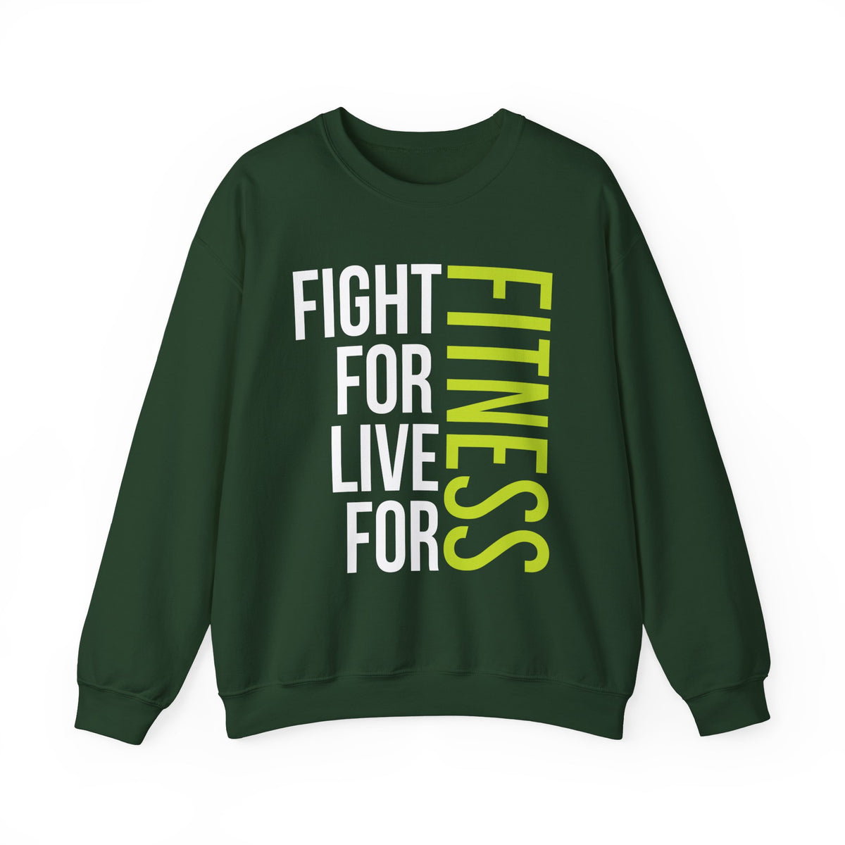 Fight For Live For Fitness Sweat-shirt unisexe 