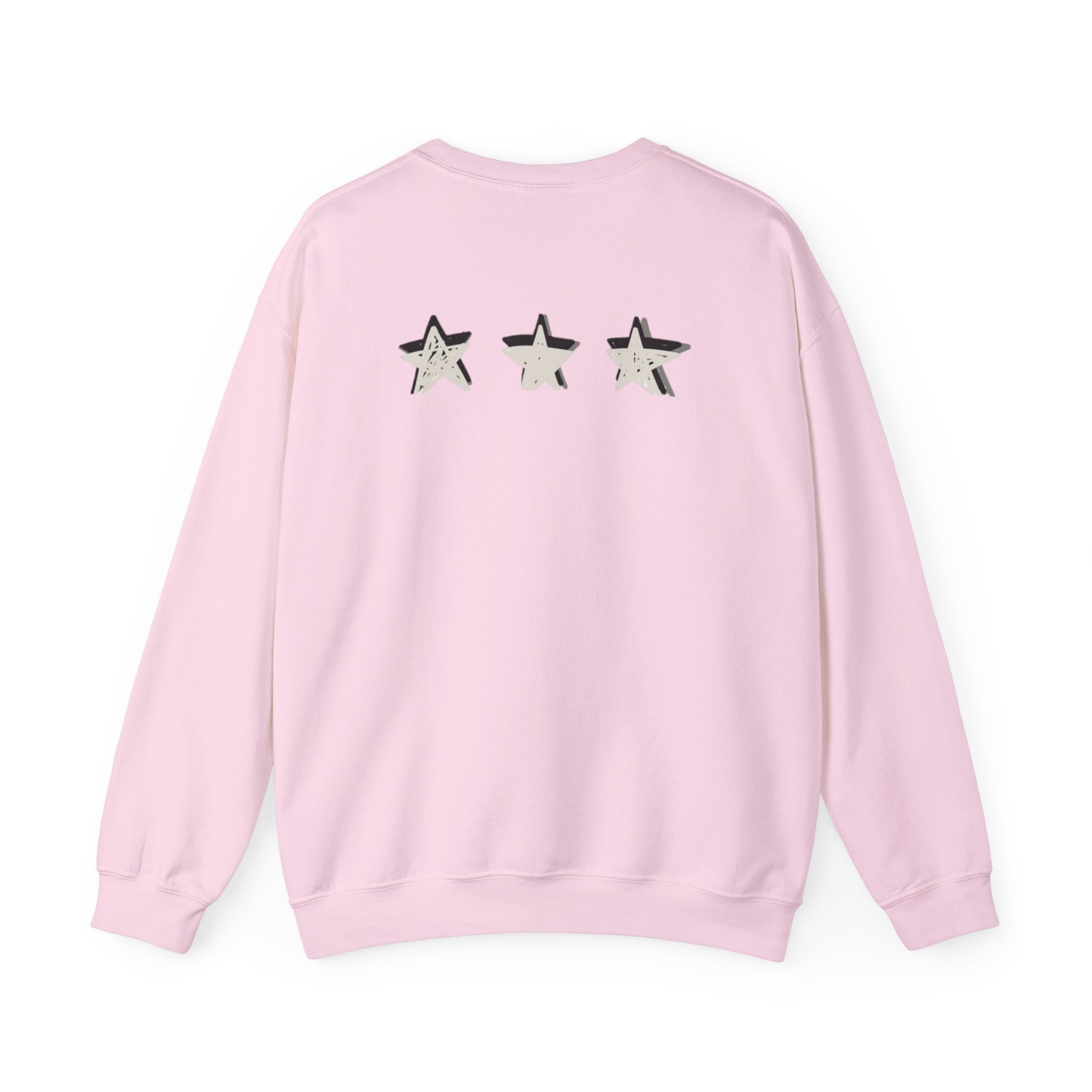 3 Star Heavy  Crewneck Sweatshirt