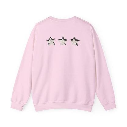 3 Star Heavy  Crewneck Sweatshirt