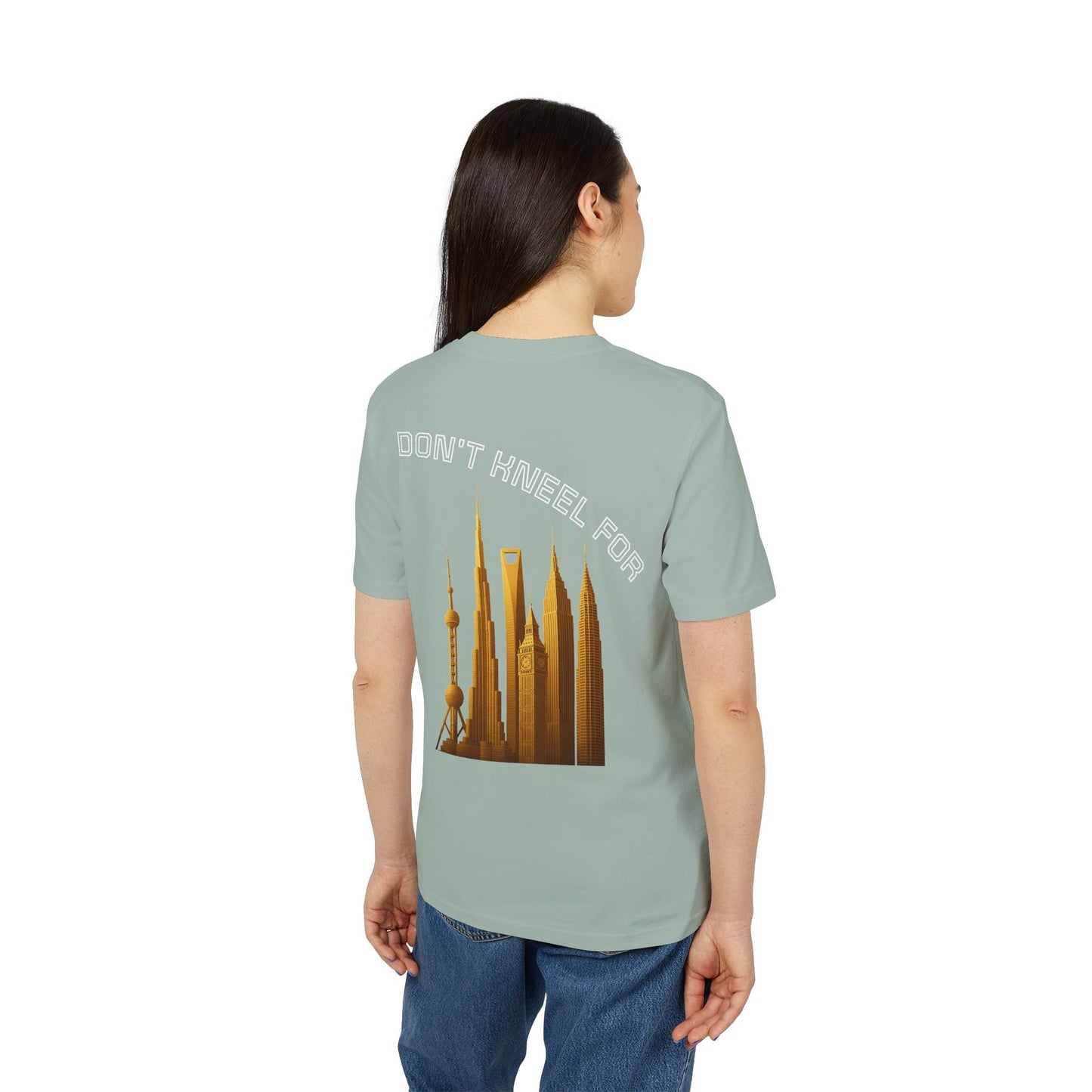 Urban Skyline Unisex T-Shirt, Creative Graphic Tee for Casual Wear, Gift for Architects, Tourists, Travel Lovers, Cityscape Apparel Printify