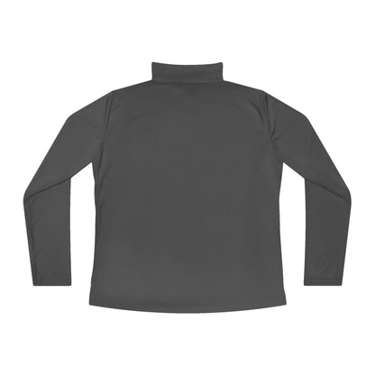 Quarter-Zip Pullover - Casual and Comfortable Women's Quarter-Zip Pullover