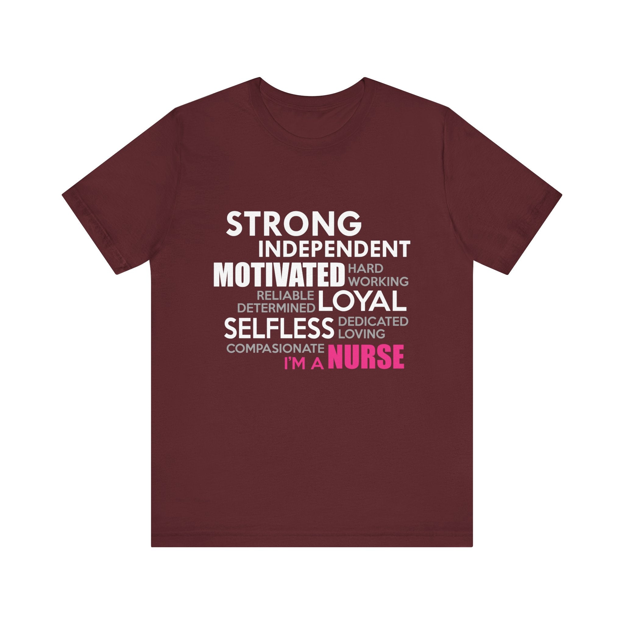 Tee-shirt unisexe fort indépendant, motivé, loyal et désintéressé 
