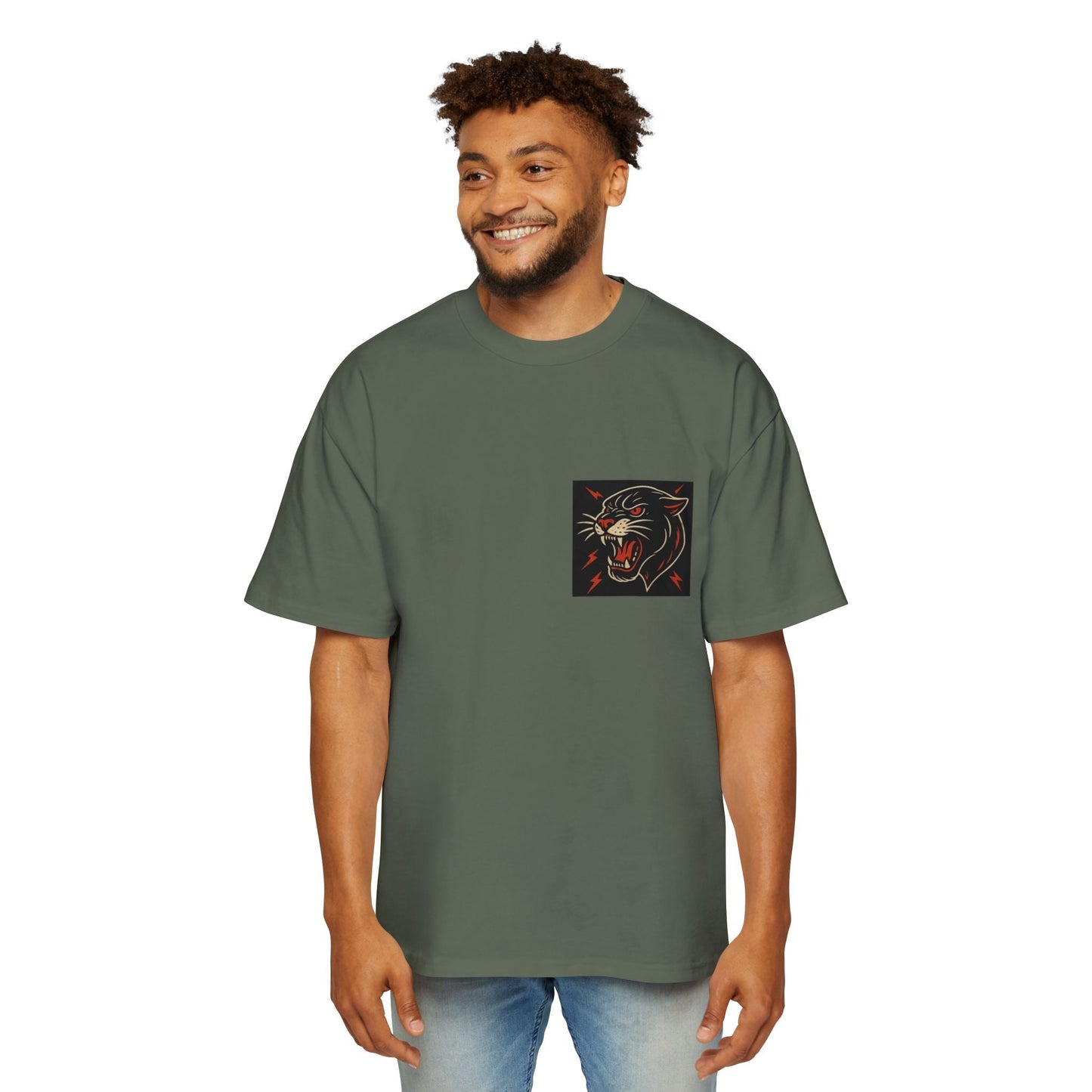 Edgy Graphic Oversized Tee, Statement T-Shirt, Streetwear Style, Casual Menswear, Unique Gift for Him, Everyday Comfort Printify