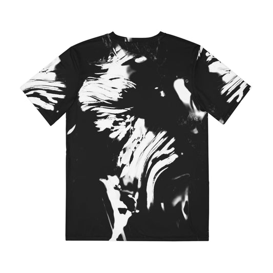 Men's Tee Black White Splash Printify