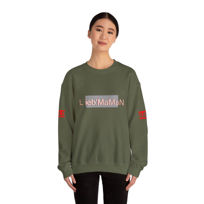 Lieb'MaMan Unisex Heavy Blend Crewneck Sweatshirt - Gift for Mom Printify