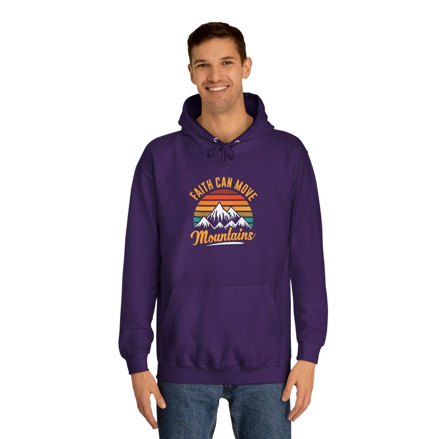 Faith Can Move Mountains Unisex Hoodie