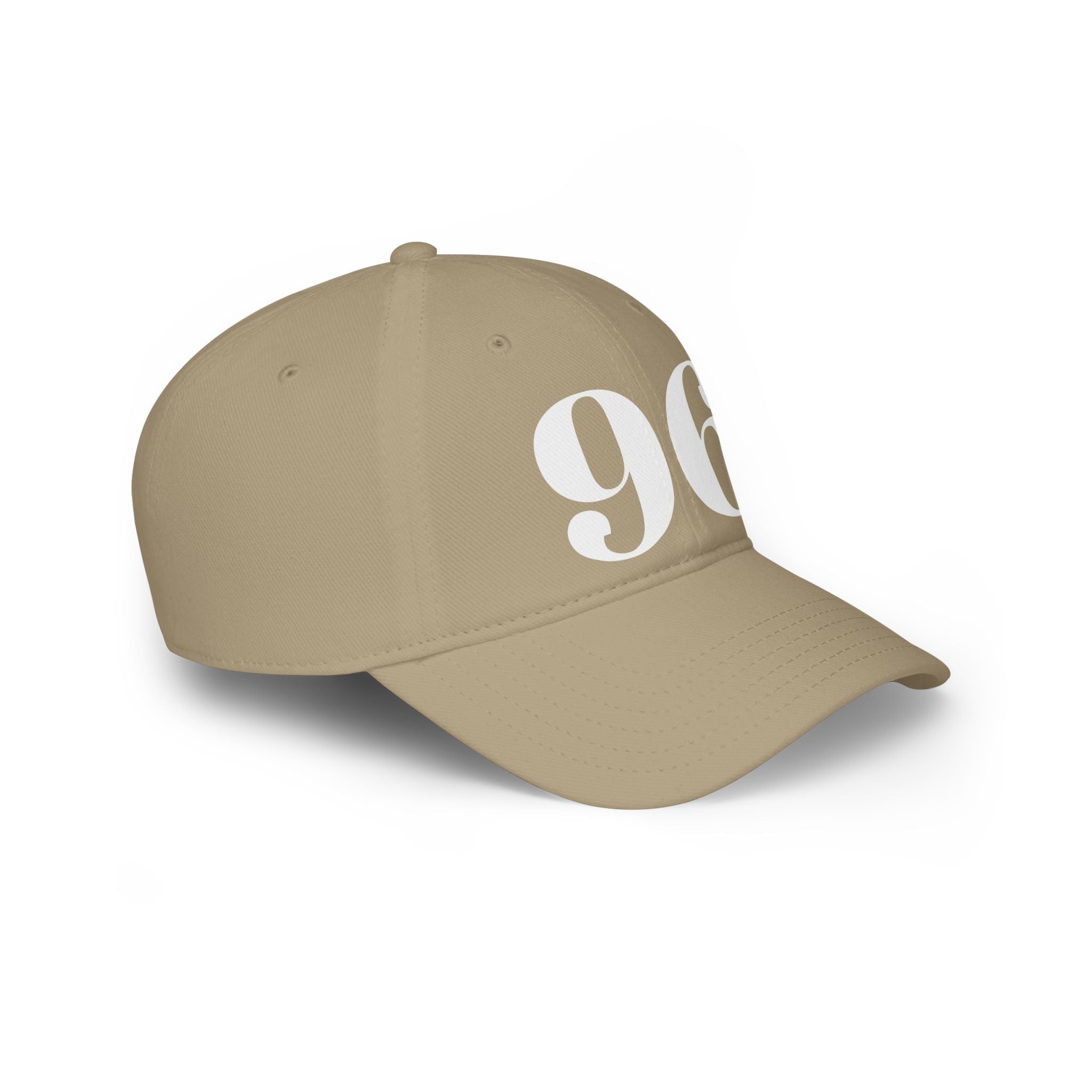 Vintage Red Baseball Cap with Bold '96' Design | Casual Sportswear