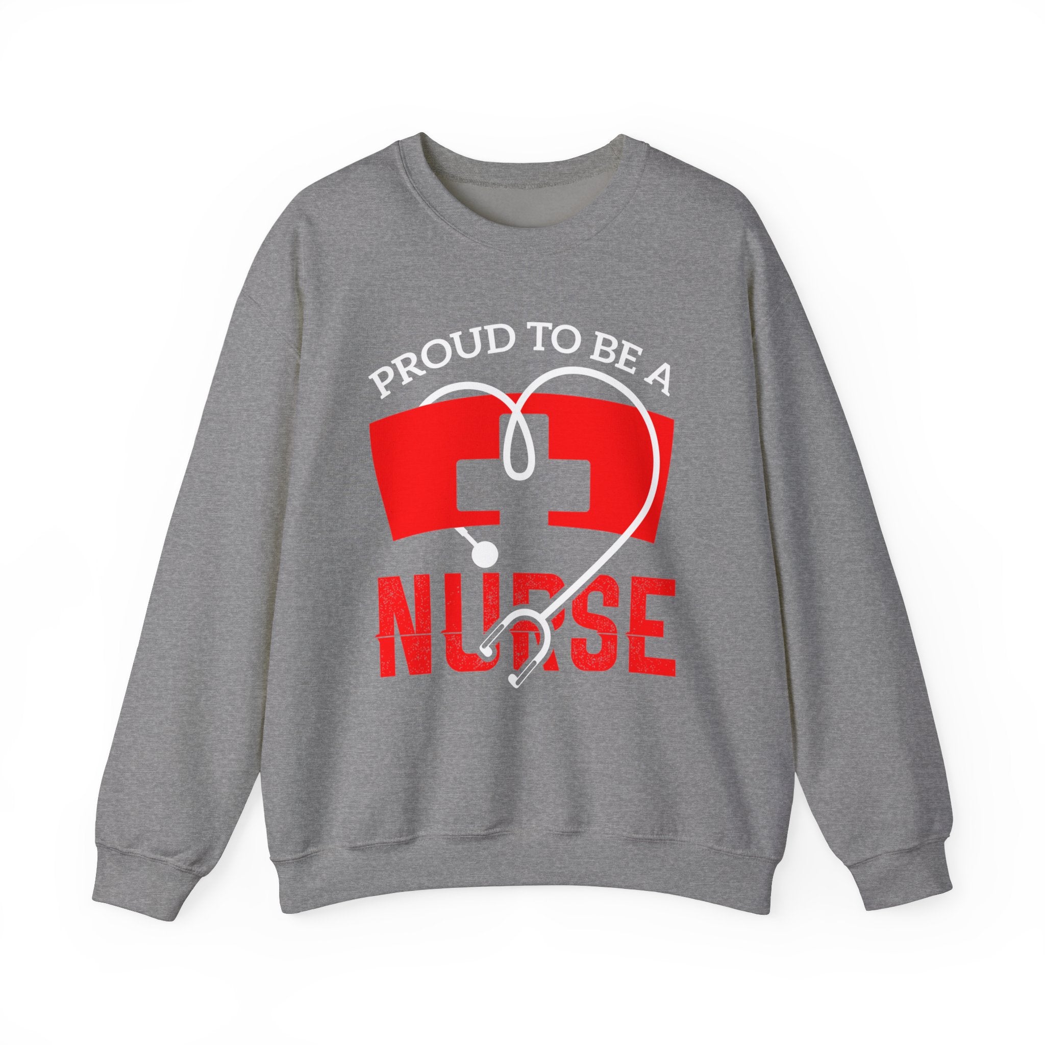 Fier d’être un sweat-shirt unisexe infirmière 