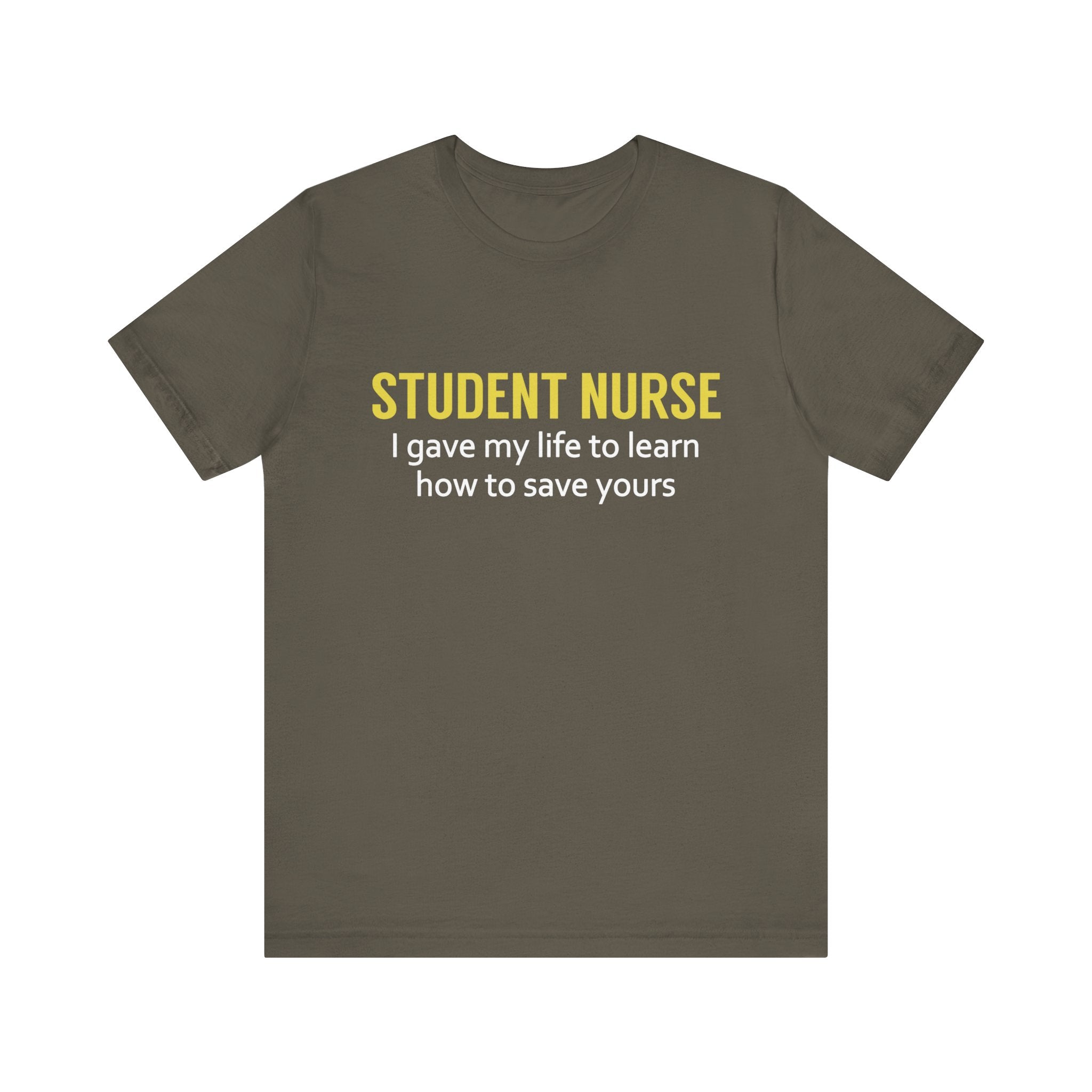 Tee-shirt unisexe infirmière étudiante 
