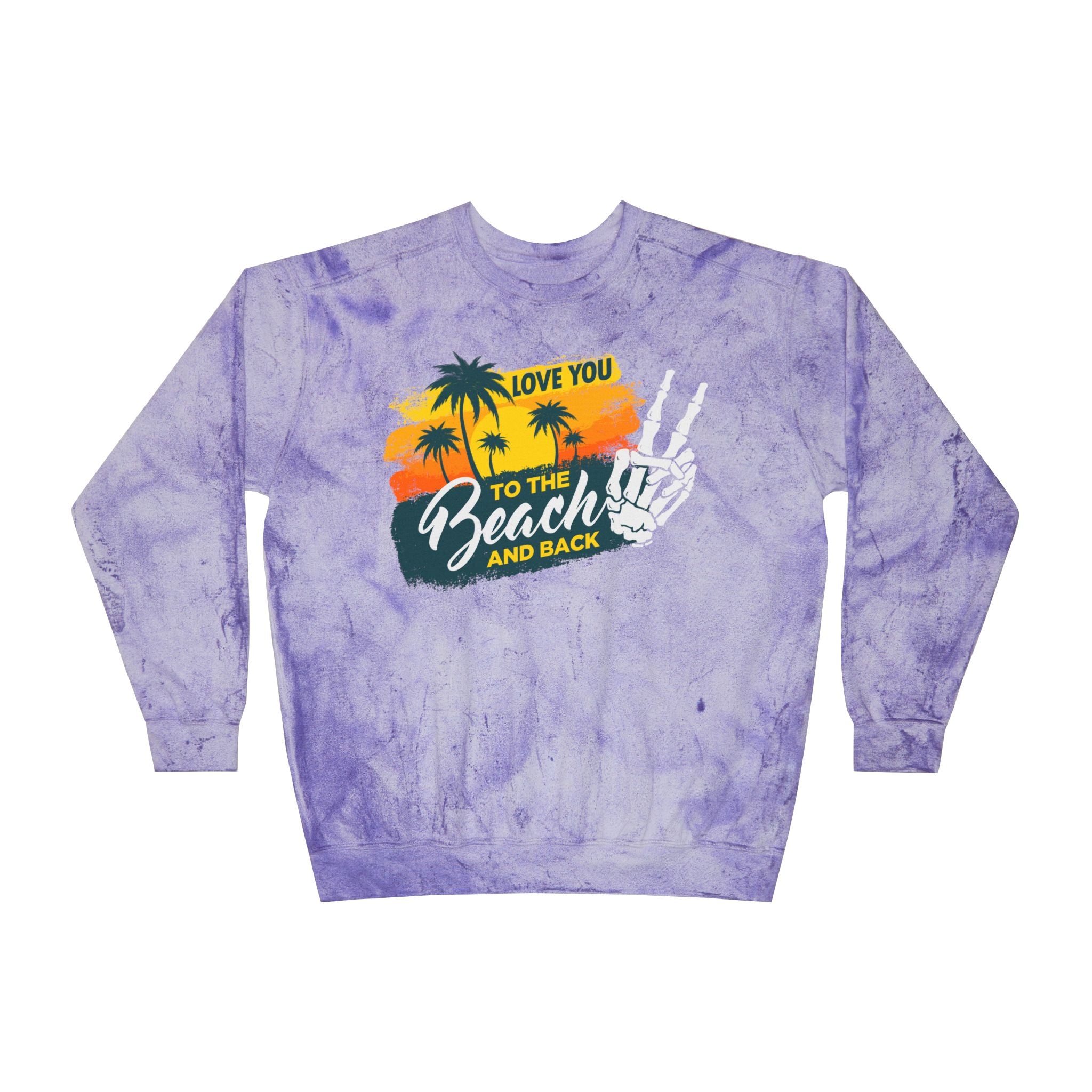 Beach Trip Crewneck Sweatshirt — “to the beach and back”