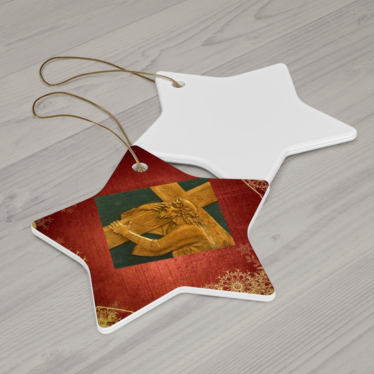 Ceramic Ornament - Happy Birthday Lord Printify