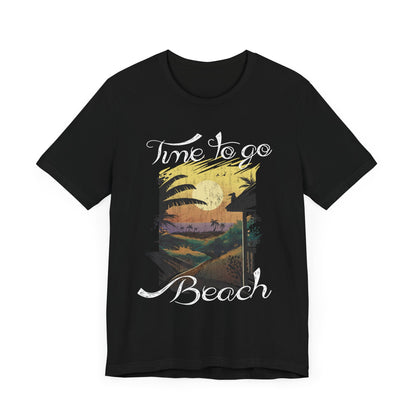 Il est temps d’aller à la plage Tee-shirt unisexe 