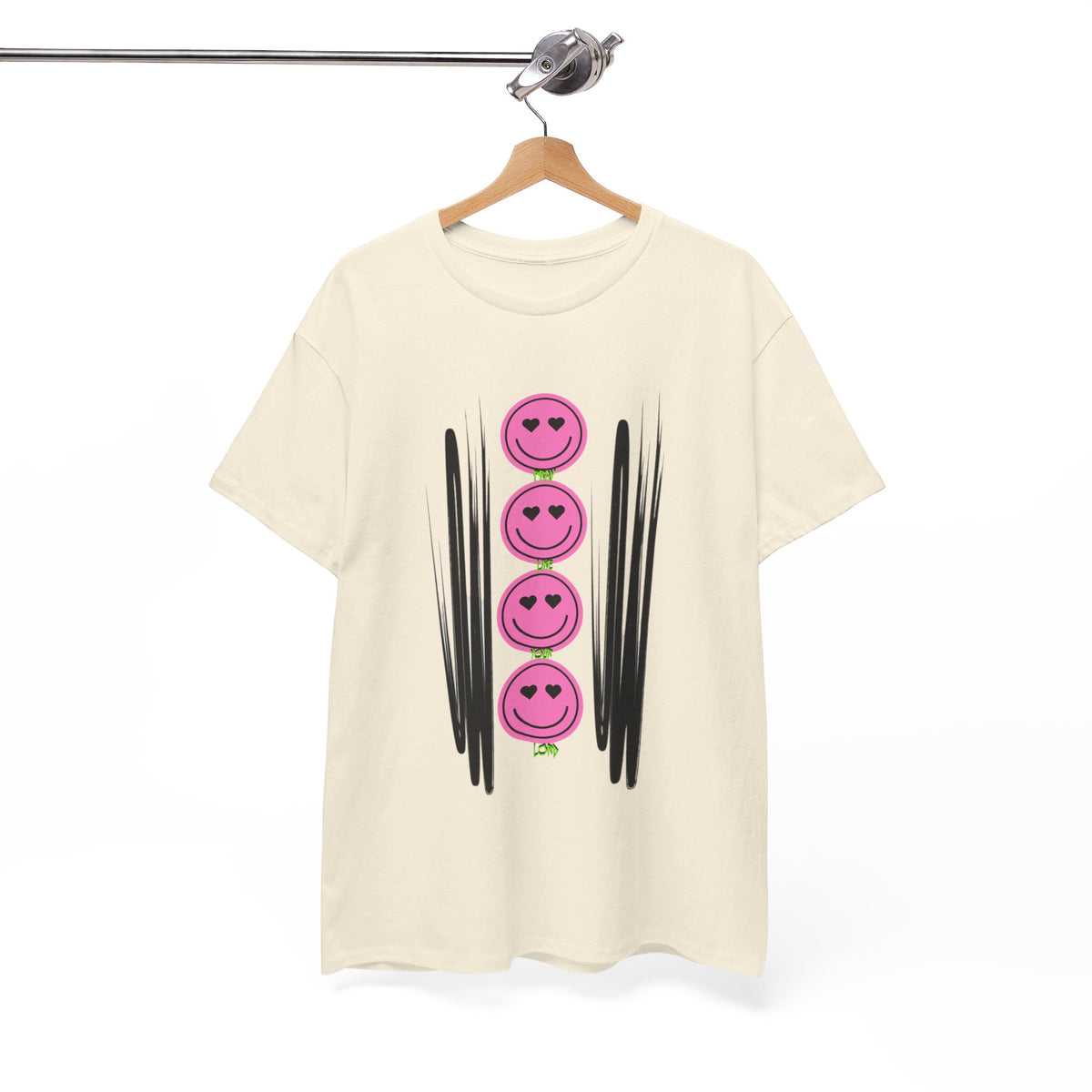RCNSONS Unisex Heavy Cotton Smileys Tee