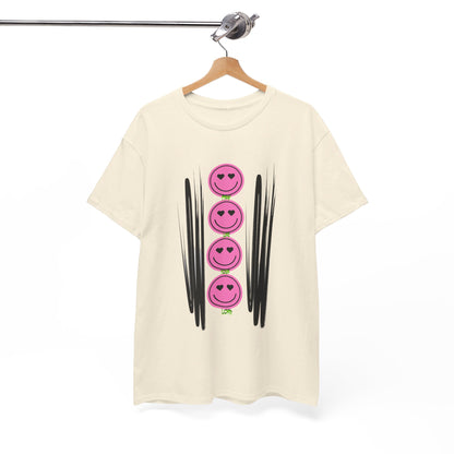 RCNSONS Unisex Heavy Cotton Smileys Tee