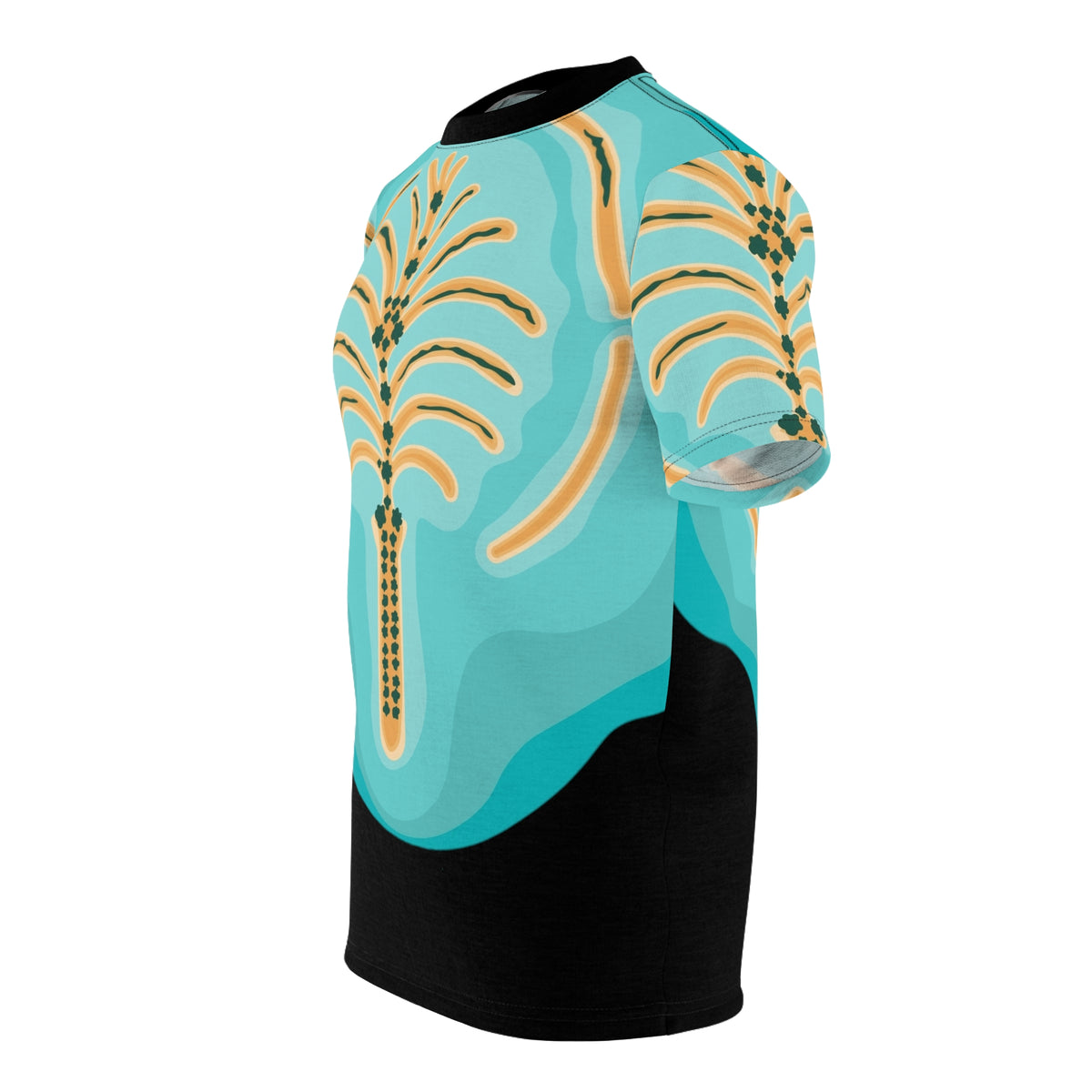 Unisex Cut & Sew PALME Tee (AOP)