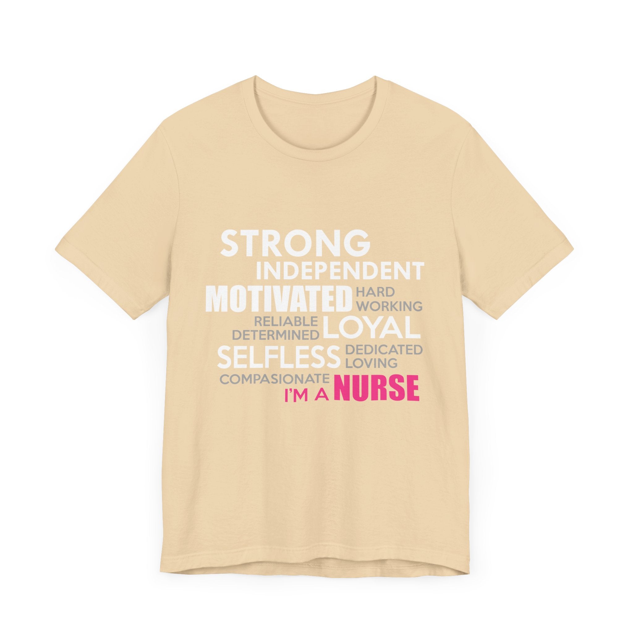 Tee-shirt unisexe fort indépendant, motivé, loyal et désintéressé 