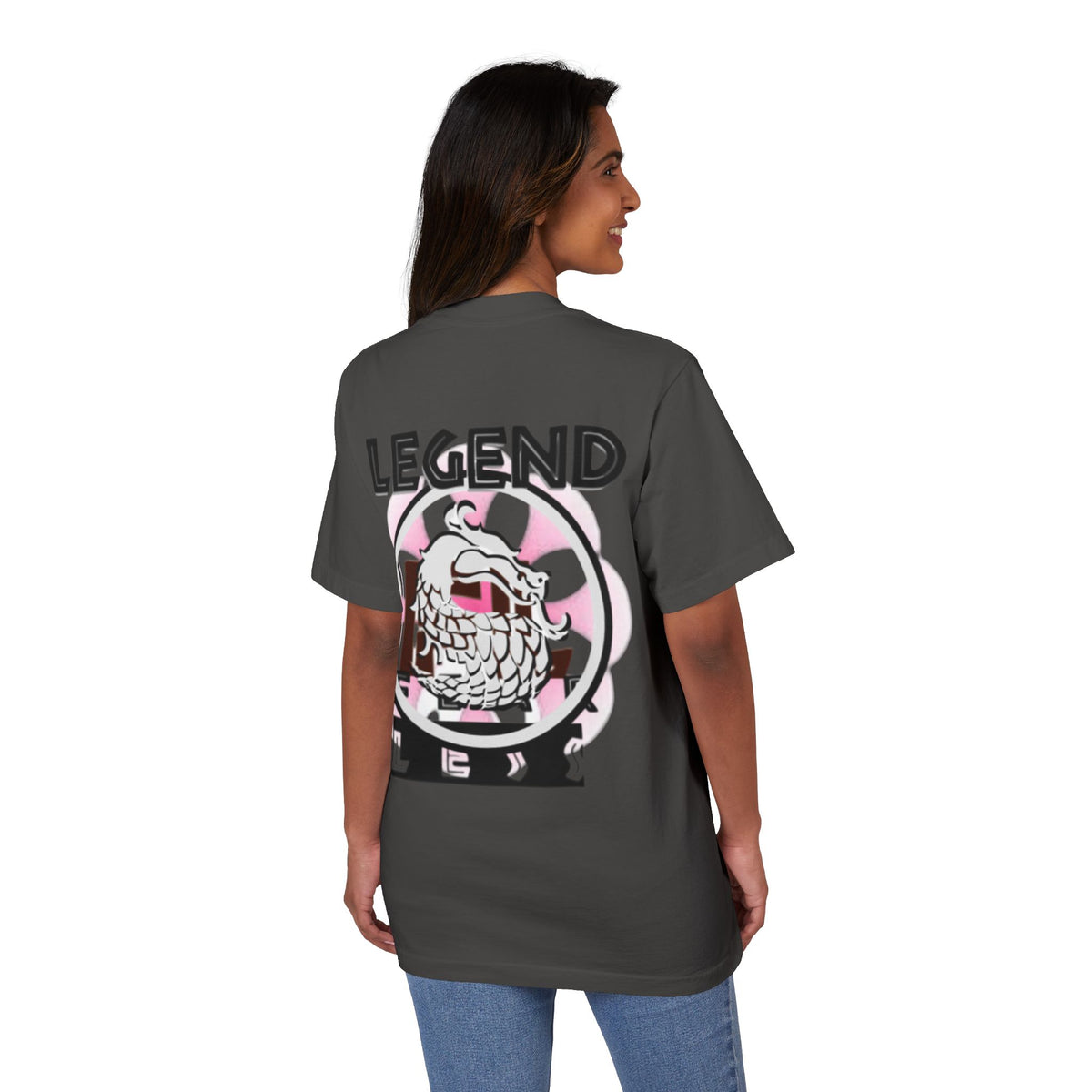 Legend Graphic Unisex T-Shirt - Trendy Drop-Shoulder Style