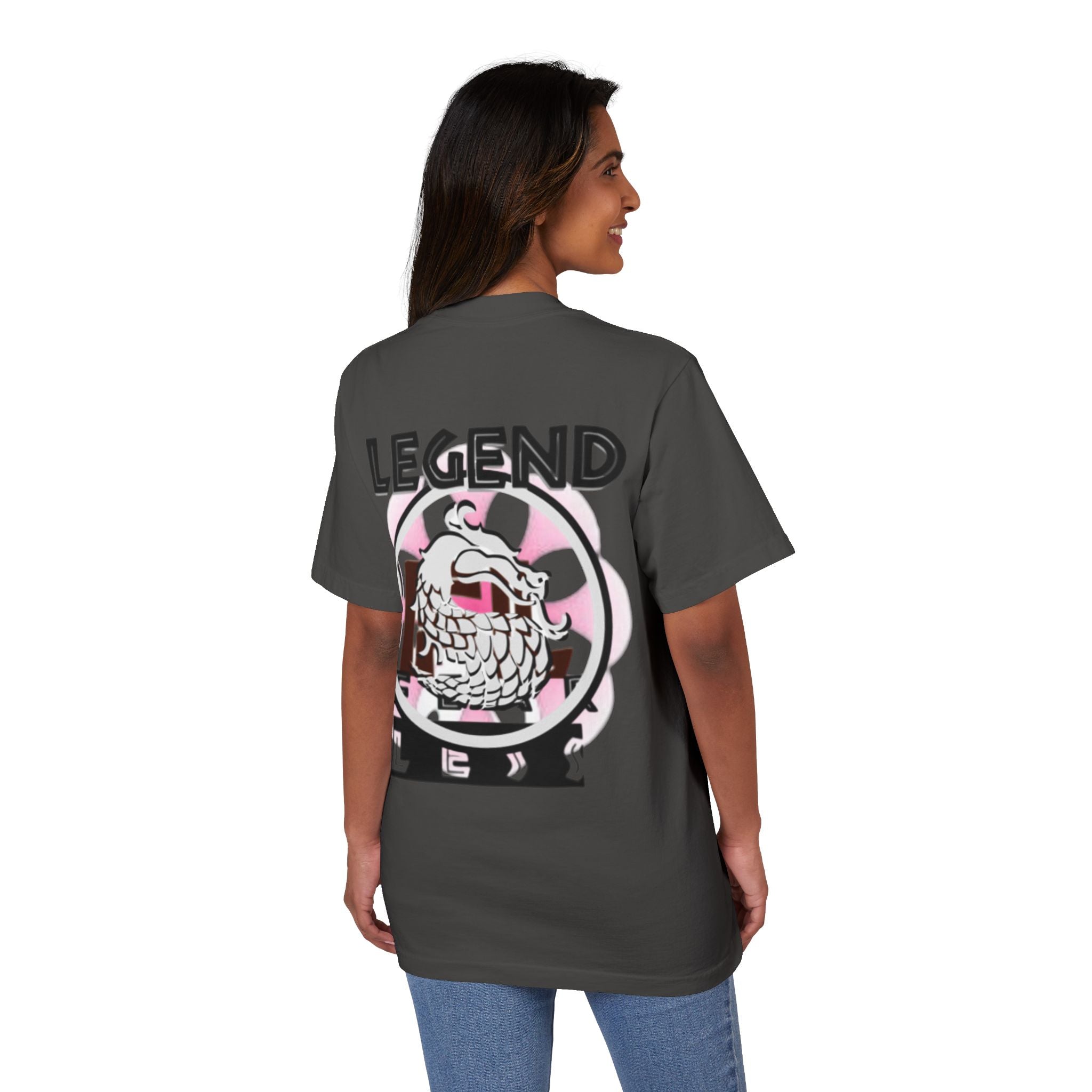 Legend Graphic Unisex T-Shirt - Trendy Drop-Shoulder Style
