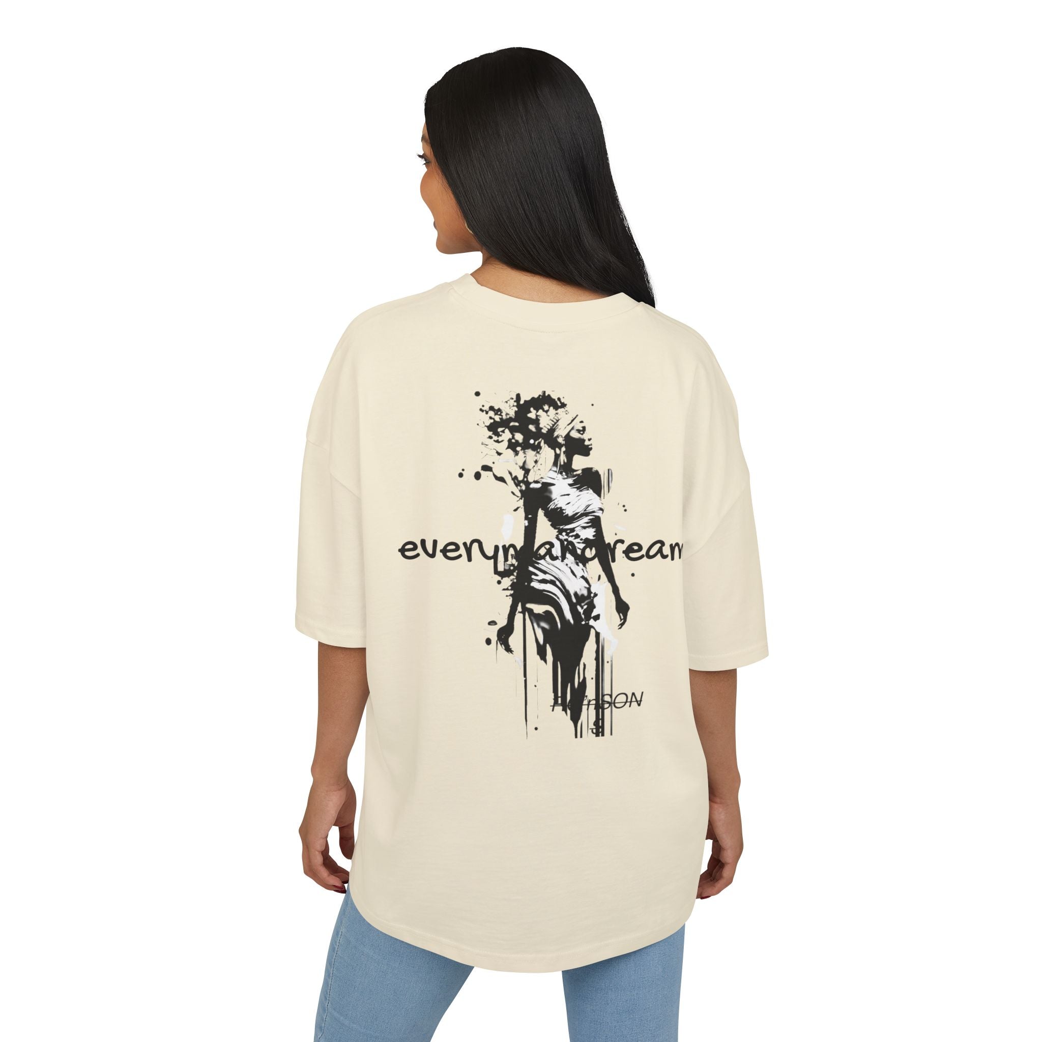 T-Shirt - 'YES AM I' Unisex Ultra Heavy Cotton Box Tee