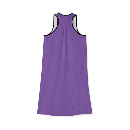 Vibrant Women's Racerback Dress - Perfect for Summer Days, Beachwear, Lounging, Festivals, Weekend Outings, and Vacations